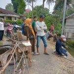 Akses Warga Terganggu, Akibat Bahu Jalan Amblas Di Nagari Panampuang