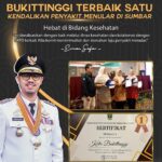 Bukittinggi Terbaik Satu Kendalikan Penyakit Menular di Sumbar