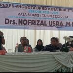 Drs.Nofrizal Usra.M.Pd Gelar Reses Masa Sidang I 2023/2024