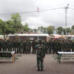Dandim 0304 Agam, Letkol Arm Bayu Ardhitya Nugroho.SH.M.Han Pimpin Apel Pasukan, Kesiapan Pemilu 2024