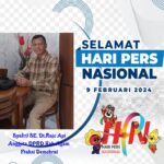 Syafril SE, Dt.Rajo Api Anggota DPRD Kabupaten Agam dari Fraksi Partai Demokrat Mengucapkan Selamat Hari Pers Nasional