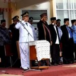 Camat Matur Zulfikar Zulkifli.S.Sos.M.Si, Pimpin Detik Detik Pengibaran Sang Merah Putih