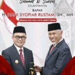 Hani Syopiar Rustam Dilantik Sebagai Pjs Wali Kota Bukittinggi