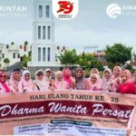 Peringati HUT DWP ke 25, DWP Bukittnggi Gelar Senam Sehat