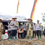 Dukung Ketahanan Pangan, Polres Payakumbuh Laksanakan Penanaman Jagung Serentak Satu Juta Hektar