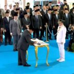 Ramlan Nurmatias - Ibnu Asis Resmi Jabat Wali Kota dan Wakil Wali Kota Bukittinggi 2025-2030