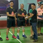 Pasangan Ganda Putra Hengki/Guntur dari PB Perkasa raih Runner-up di turnamen Badminton Banua Panser Cup 1 tahun 2025
