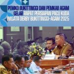 Pemerintah Kota Bukittinggi bersama Pemerintah Kabupaten Agam menggelar Rapat Awal Persiapan Penyelenggaraan Pacu Kuda Wisata Derby Bukittinggi–Agam Tahun 2025. Rapat yang dilaksanakan pada Kamis, 10 April 2025, di Aula Balai Kota Bukittinggi ini dipimpin langsung oleh Wali Kota Bukittinggi, Ramlan Nurmatias, dan dihadiri oleh berbagai unsur terkait.