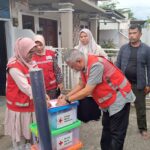 Selalu Aktif Untuk Kemanusiaan PMI Kota Bukittinggi Kembali Menyalurkan Bantuan Kepada Korban Dampak Musibah Kebakaran