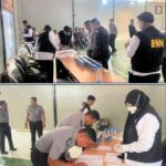 Deteksi Sedini Mungkin Kalapas Kelas IIA Bukittinggi, Lakukan Razia Serentak Dan Tes Urine Pegawai Serta WBP