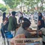 Kolabari Dengan PMI Kota Bukittinggi Mahasiswa Pencinta Alam Kadupa Ungu Unand Payakumbuh, Tebar Kebaikan Dengan Kegiatan Sosial Donor Darah