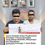 Dua Orang Tersangka Pengedar Narkoba Di Amankan Beserta Barang Yang Siap Antar