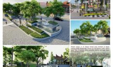 Wajah Baru Bukittinggi: Taman Depan DPRD Direvitalisasi, Pinus Tua Diganti Tabebuya Ala Sakura Tropis
