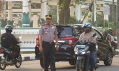 Kapolresta Bukittinggi Laksanakan Commander Wish pada Strong Point, Wujudkan Kamseltibcarlantas yang Kondusif
